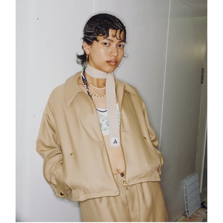 ZIP EMBROIDERY JACKET   /  261-AJ013