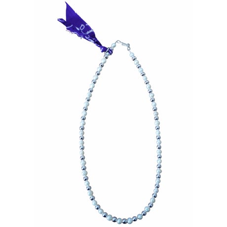 [YUUSD] PEARL × MIX  BANNDANA / YU002 / SILVER