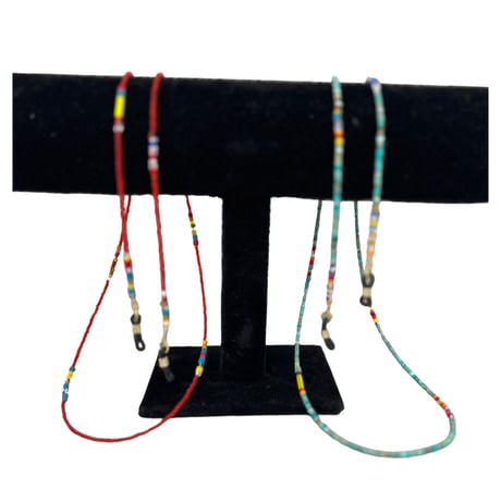 [YUUSD] STONE × BIJOU GLASSES CORD / YU004