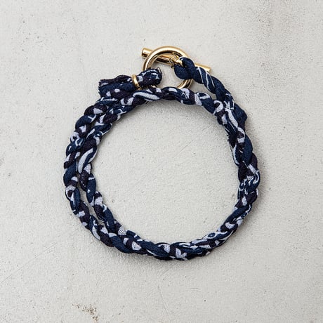 [YUUSD] PAISLEY BANGLE NECKLACE / YU006 / GOLD