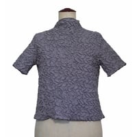 CHECK × MESH QUILT TOPS  /  261-AS006