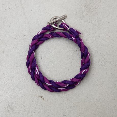 [YUUSD] PAISLEY BANGLE NECKLACE / YU006 / SILVER