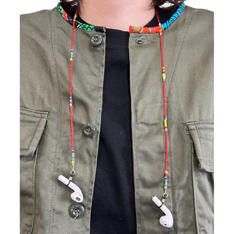 [YUUSD] STONE × BIJOU GLASSES CORD / YU004