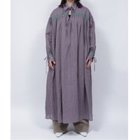 GATHER EMBROIDERY ONE PIECE   /  262-AS004