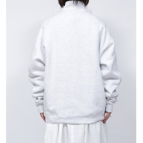 FRILL ZIP SWEAT  /  262-AC032  /   GRAY