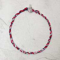 [YUUSD] PAISLEY BANGLE NECKLACE / YU006 / SILVER