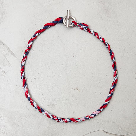 [YUUSD] PAISLEY BANGLE NECKLACE / YU006 / SILVER