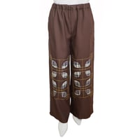 EMBROIDERY BIG PANTS   /  261-AP014