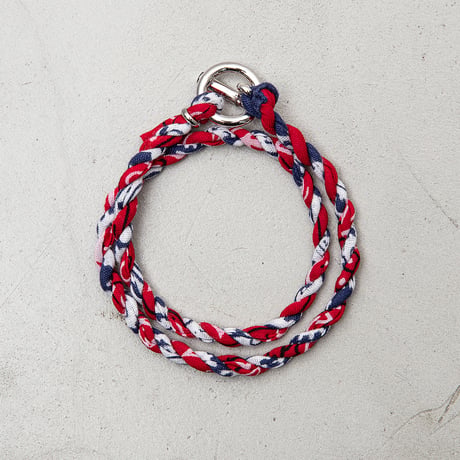 [YUUSD] PAISLEY BANGLE NECKLACE / YU006 / SILVER