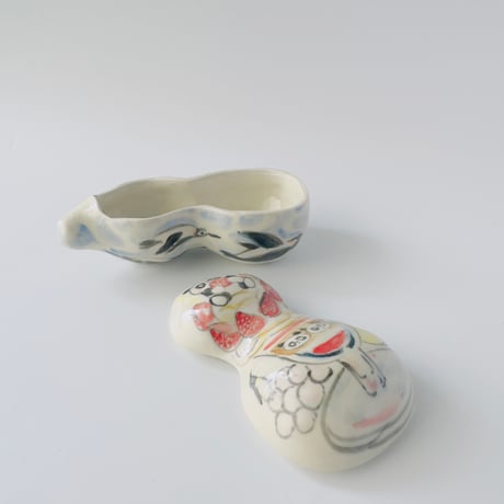 チャンキー松本 × esou ceramics ／ 蓋物 ひえひえ