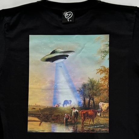 83 original ／ LOOK BEHIND! Tシャツ ｜ブラック