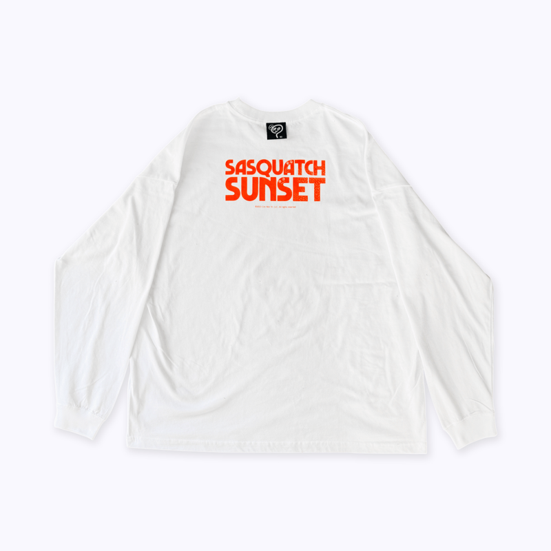 西村ツチカ ／ Sasquatch ロンT ビッグシルエット：ホワイト | はち