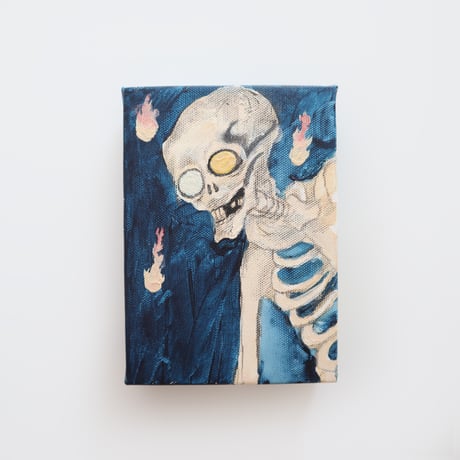 長嶋五郎 ／ 原画　髑髏：01