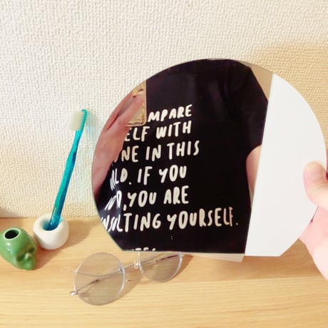 83 original ／Quotes by Bill Gates 鏡文字TEE