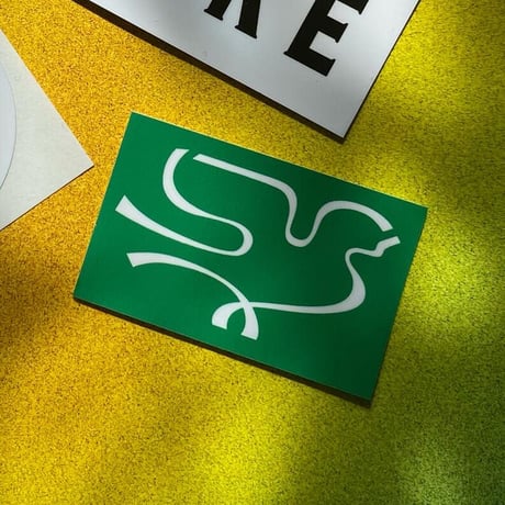 MAYOKÉ  ／  MAYOKÉ STICKER ｜GREEN