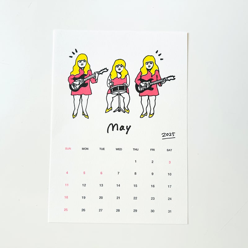 yイエローカレンダー 堀本勇樹 ／ ホーリーカレンダー2025 | はちみせ （83）