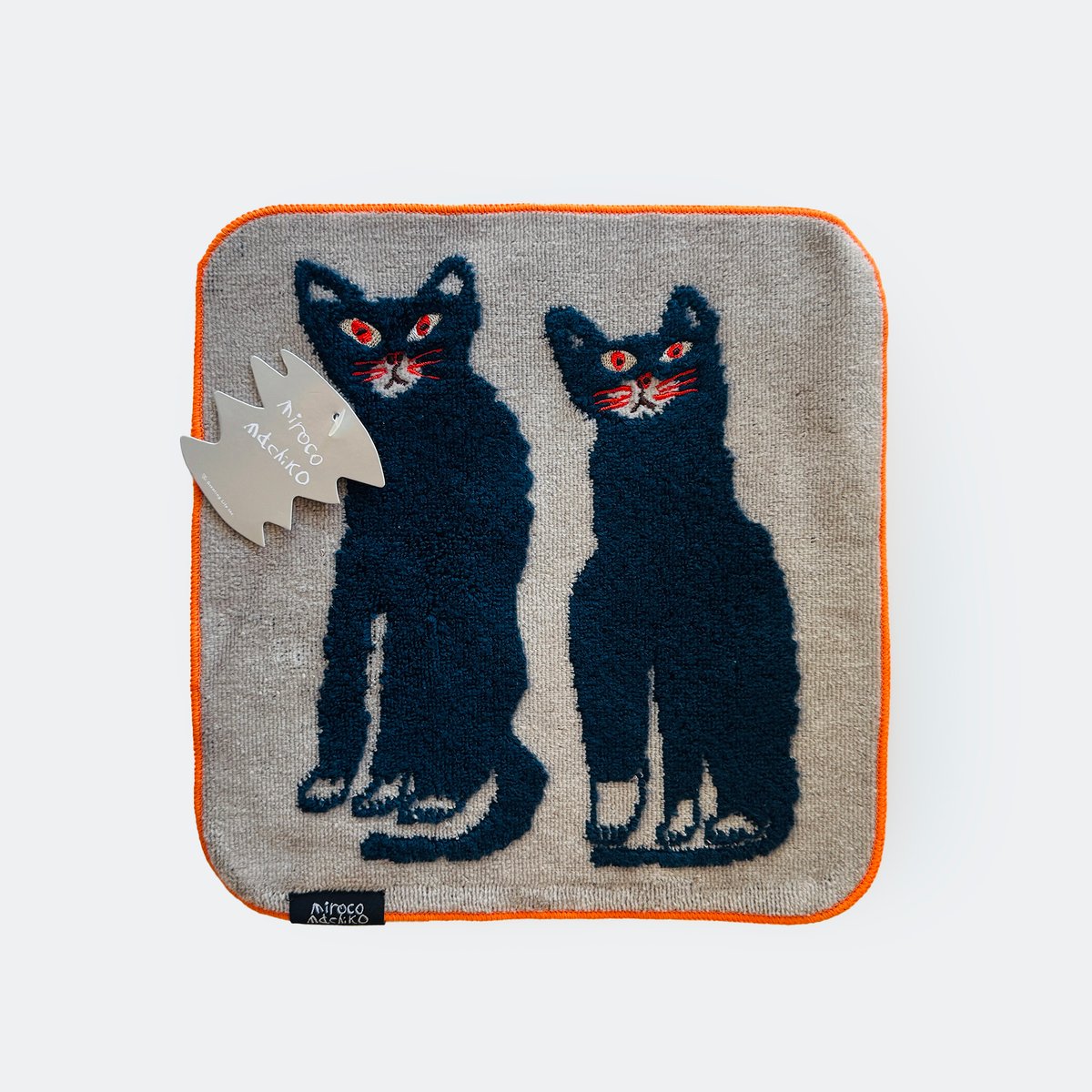 ミロコマチコ ／ ハンドタオル ネコ | はちみせ （83）