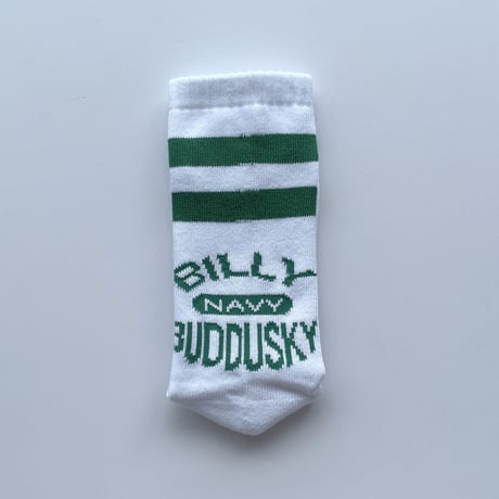 Socks TAKE NAVY Green｜BILLY BUDDUSKY