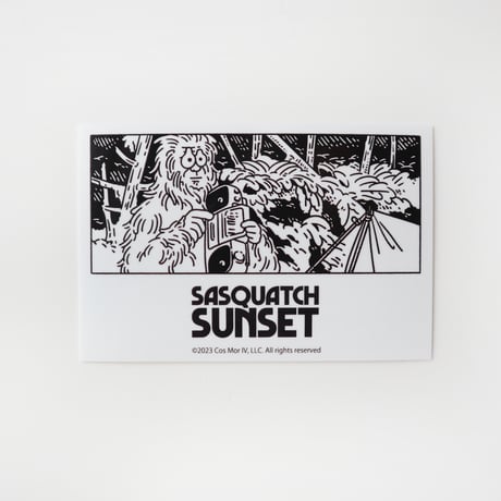 前田 麦 ／ Sasquatch Sunset Sticker
