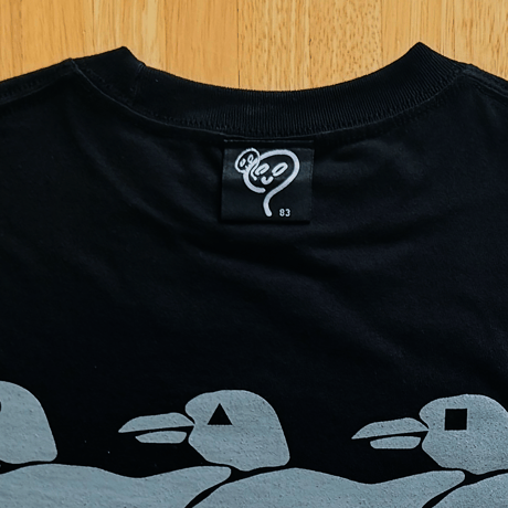 やまうちたかし × 83 ／ 三羽烏Tシャツ