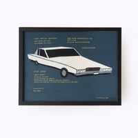 津田周平 ／ 原画　五月の車