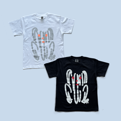 83 original ／ 犬Tシャツ 点と線