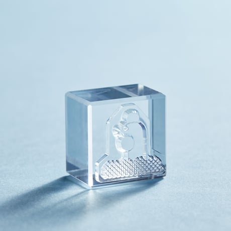 透明スタンプ「氷印」モリセット ／ しまむら ひかり