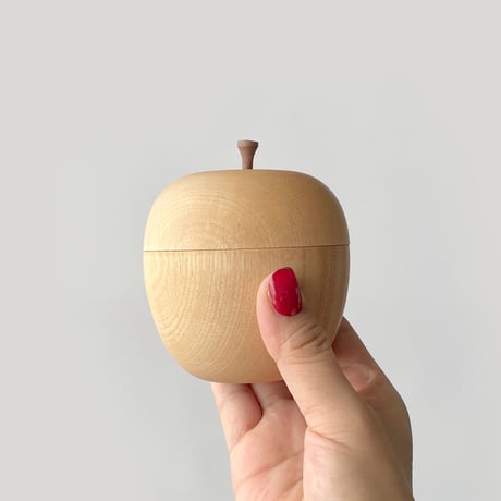 木製小物入れ　りんご・洋ナシ カバザクラ