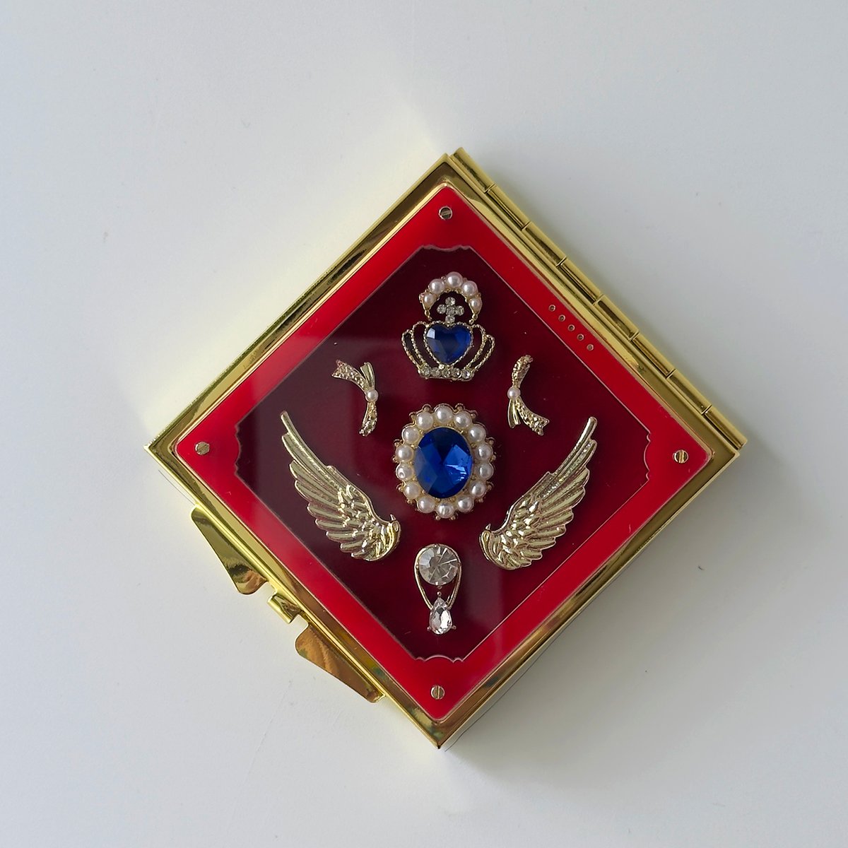 卒業生代表 ／ ミニ宝石箱ミラー ｜スクエア | はちみせ （83）