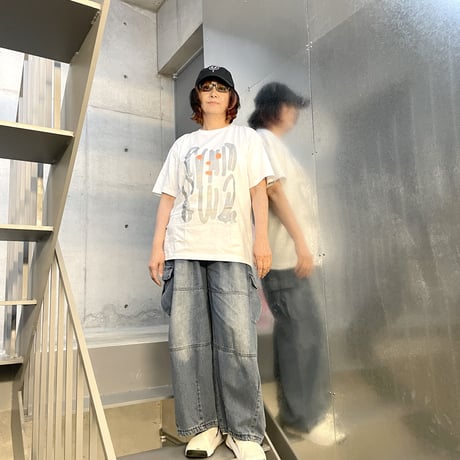 83 original ／ 犬Tシャツ 点と線