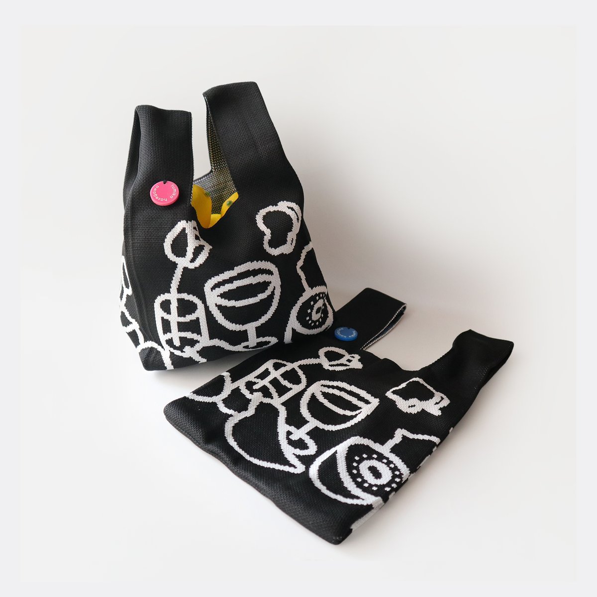 えみっち♡バック×2 ミニエコバッグ(APPLE) JOGUMAN – LINE FRIENDS SQUARE JAPAN