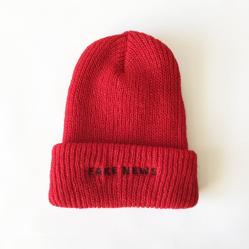 83 original ／ FAKE NEWS Beanie ビーニー | はちみせ （83） 