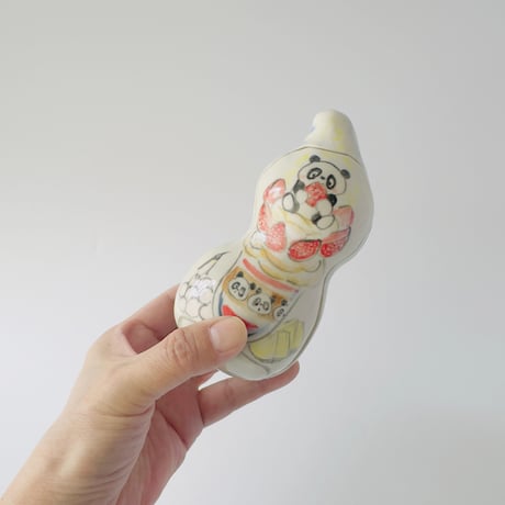チャンキー松本 × esou ceramics ／ 蓋物 ひえひえ