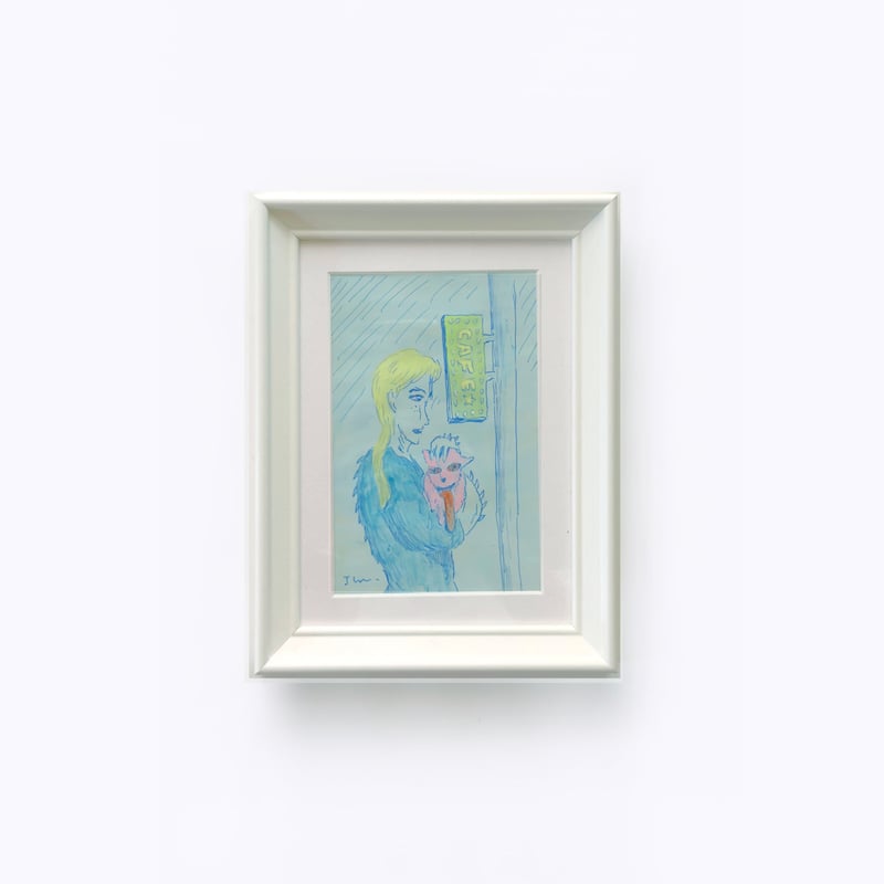 絵（原画）#8 斎藤潤一郎 ／ 原画 散歩 No.8 | はちみせ （83）