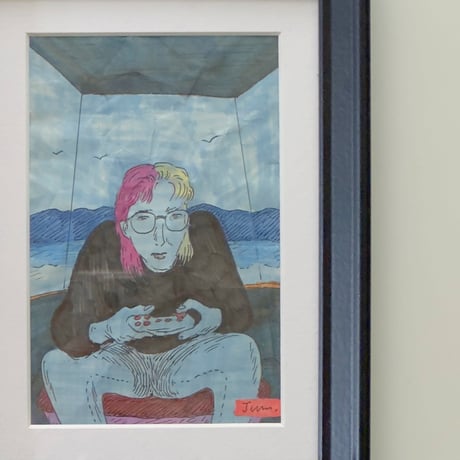 斎藤潤一郎 ／ 原画 静かな崩壊の途中で No.13