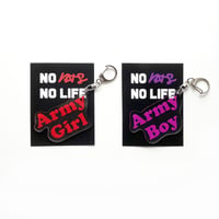 83 original ／ Army Girl＆Boy キーホルダー
