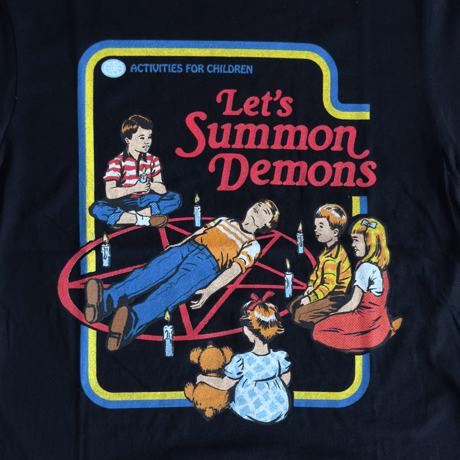 STEVEN RHODES T-shirt / Lets Summon Demons：04