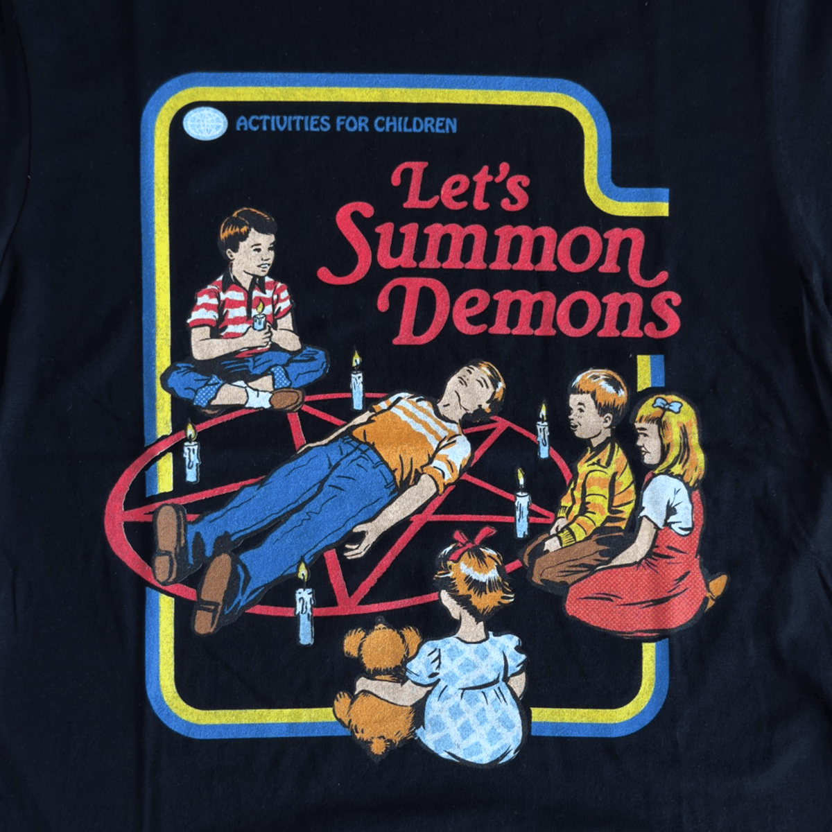 STEVEN RHODES T-shirt / Lets Summon Demons：04 |