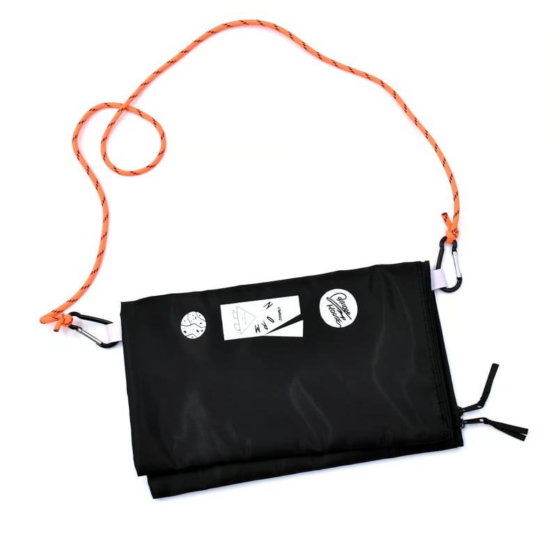BRIDGE SHIP HOUSE ／ Burning Stick サコッシュ <BLACK×