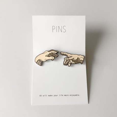 PINS  アダムの創造 ピンバッジセット