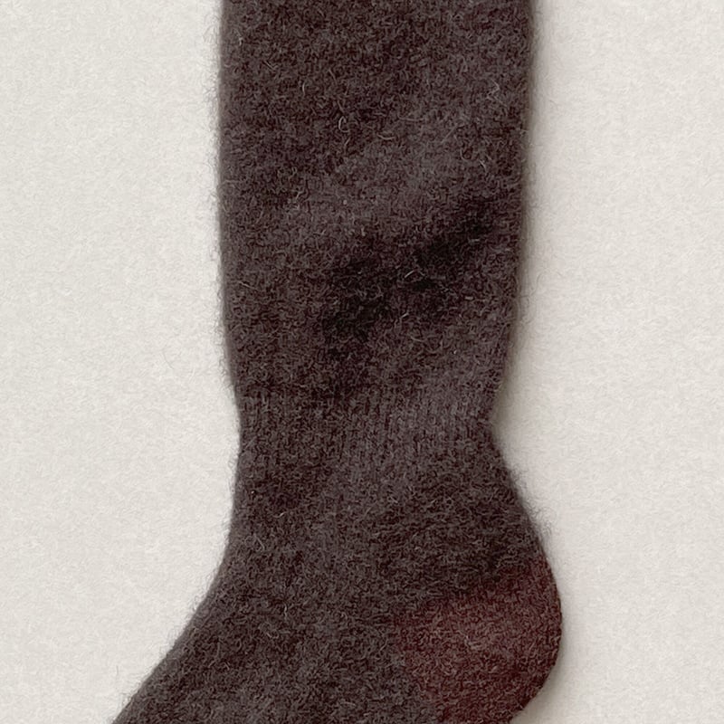 今宵 　100%ヤクウールソックス　8足 男女兼用ヤクウール100％靴下 ゆったりあったかなめらかナイトソックス