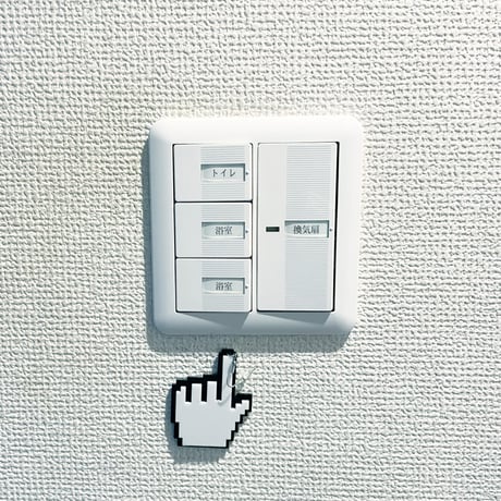 8Bit ハンドカーソル ピアス Hand Cursor