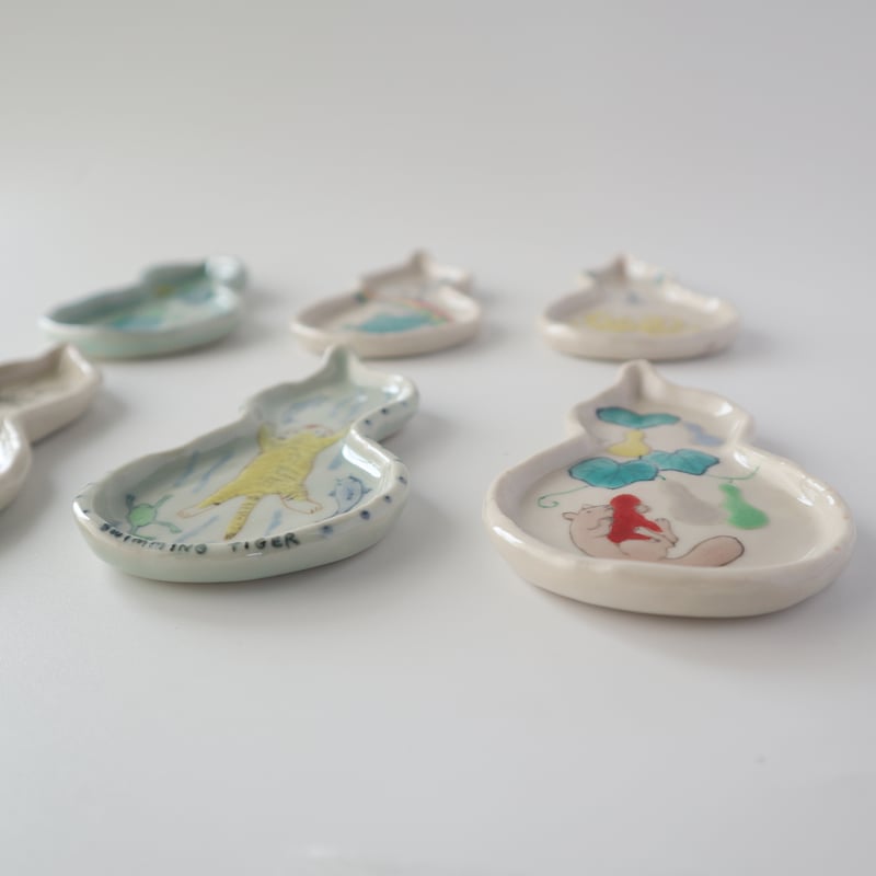 esou ceramics ／ ひょうたん豆皿 6-Type | はちみせ （83）