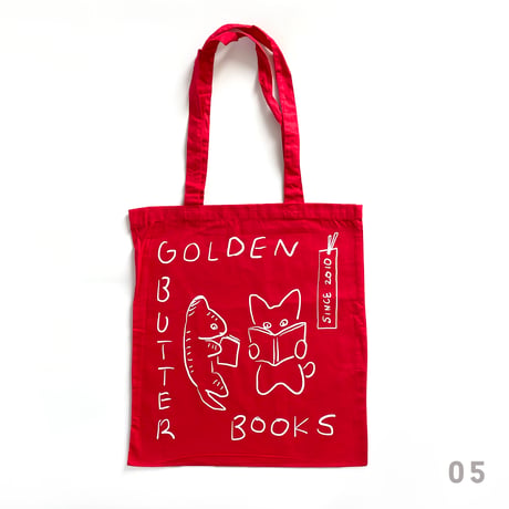 多田玲子 ／ GOLDEN BUTTER BOOKS トートバッグ 18-Color