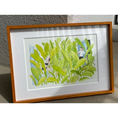石山さやか ／ 原画　Green Room 1 ：05