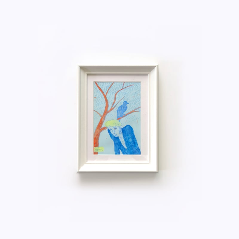 斎藤潤一郎 ／ 原画 ここに来た理由がわからない No.10 | はちみせ （83）