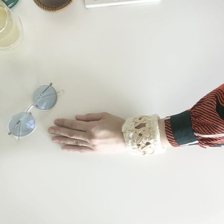 YOSHIKO ／  Rattan ニット Bangle シンプル