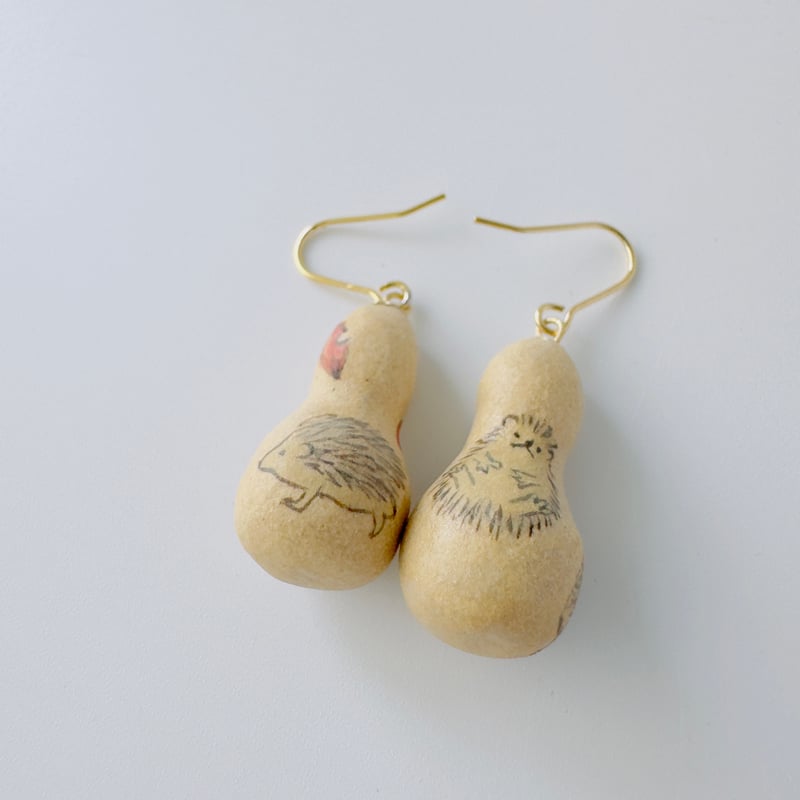esou ceramics ／ 瓢箪ピアス 3-Type | はちみせ （83）