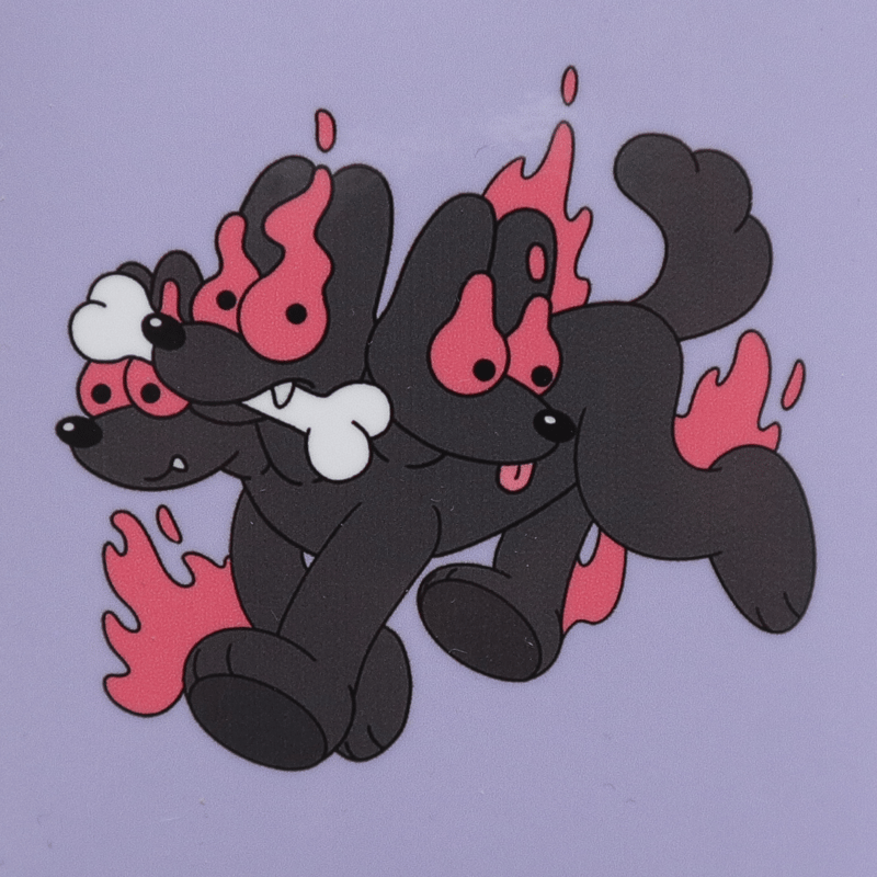 前田 麦 ／EOF Sticker 