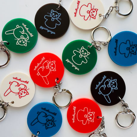 gyunyuya ／ Acrylic Key Charm